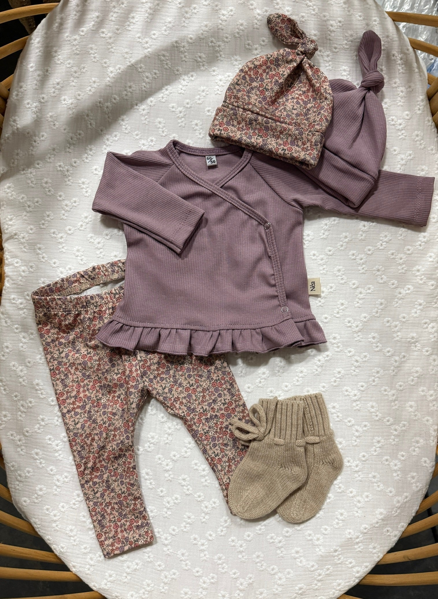 Legging - Lilac flowers